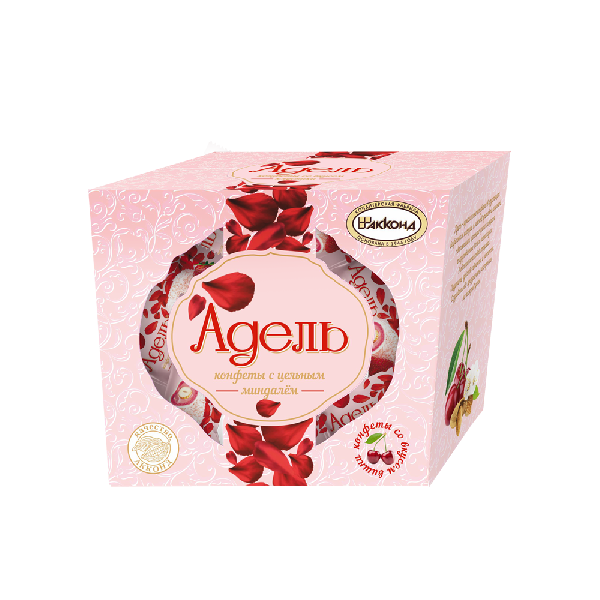 Адель с цельным миндалем и вк вишни конф фасовка 150г*6 Акконд