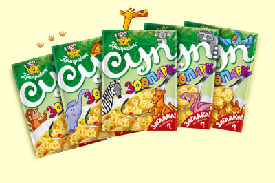 Суп Зоопарк 60г*15шт (шоу-бокс) Приправыч