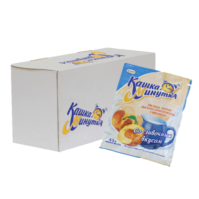 Кашка Минутка Овс хл Вишня  пакет 37г*25