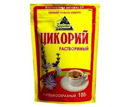 Цикорий Здоровье м/уп 100гр*12