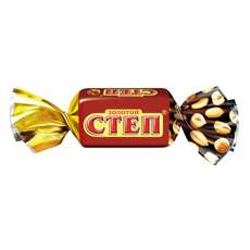 Степ золотой с орехом конфеты 1*6 кг