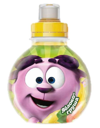 Смешарики яблоко-груша нап морсовый б/а негаз 0,35*12