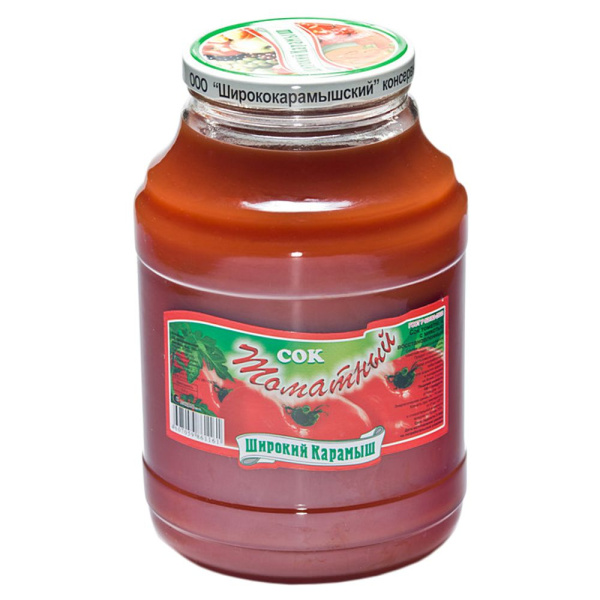 Томатный Лысогорский сок 3 л*4 СКО